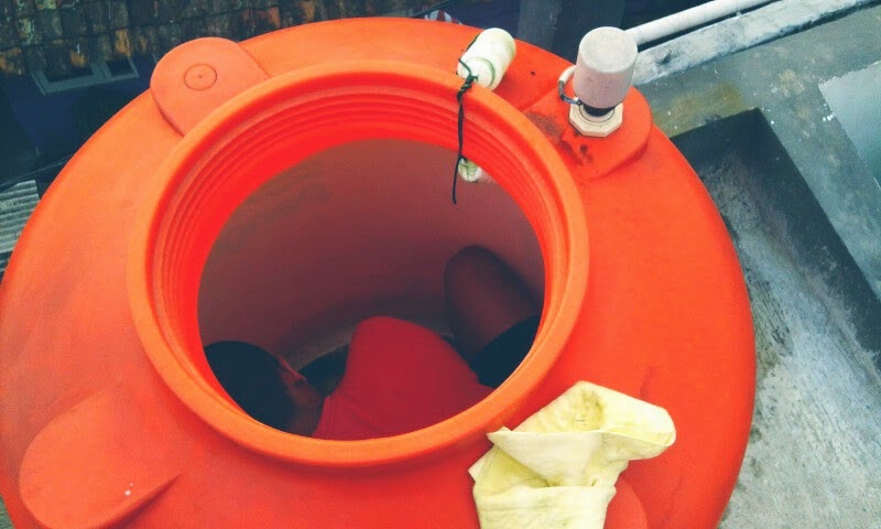 Pembersihan Water Torn/Tandon Air